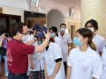Tình nguyện viên Đại học Y Dược Thái Bình lên đường hỗ trợ miền Nam